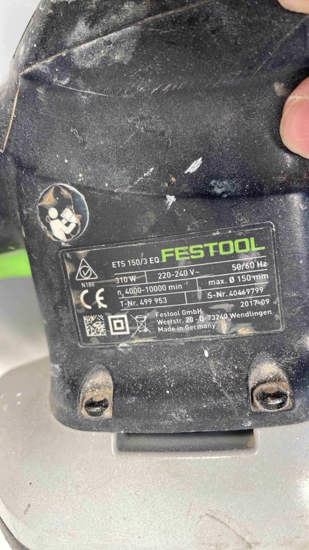 Festool ETS 150/3 EQ Eccentric Sander - Image 3 of 3