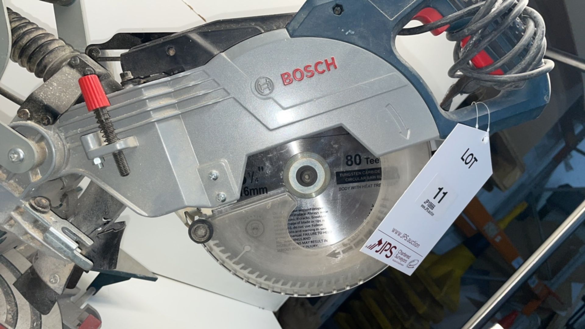 Bosch GCM-8-SJL Sliding Mitre Saw | YOM: 2017 - Image 4 of 7