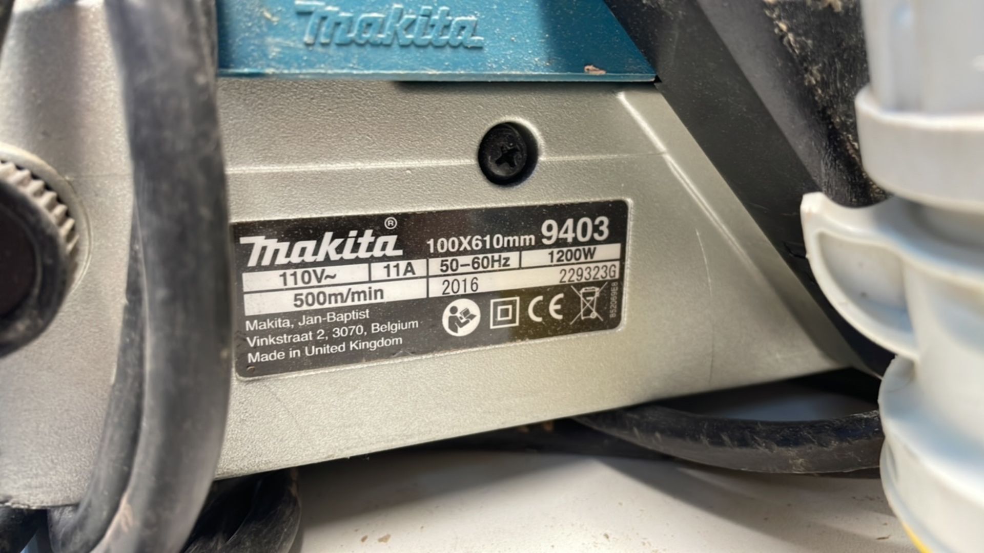 Makita 9403 Belt Sander - Image 3 of 3