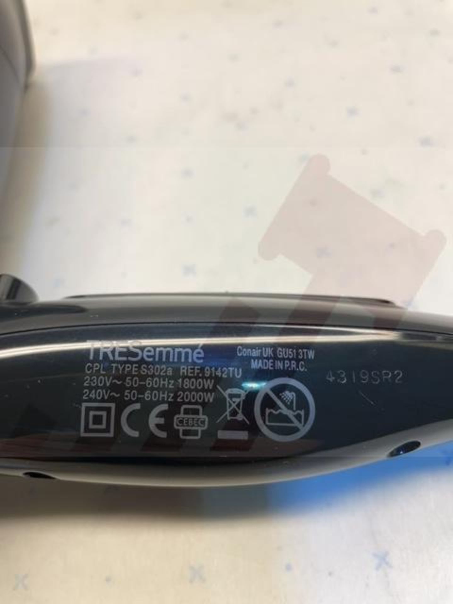 Tresemme Hair Dryer | S302a - Image 4 of 4