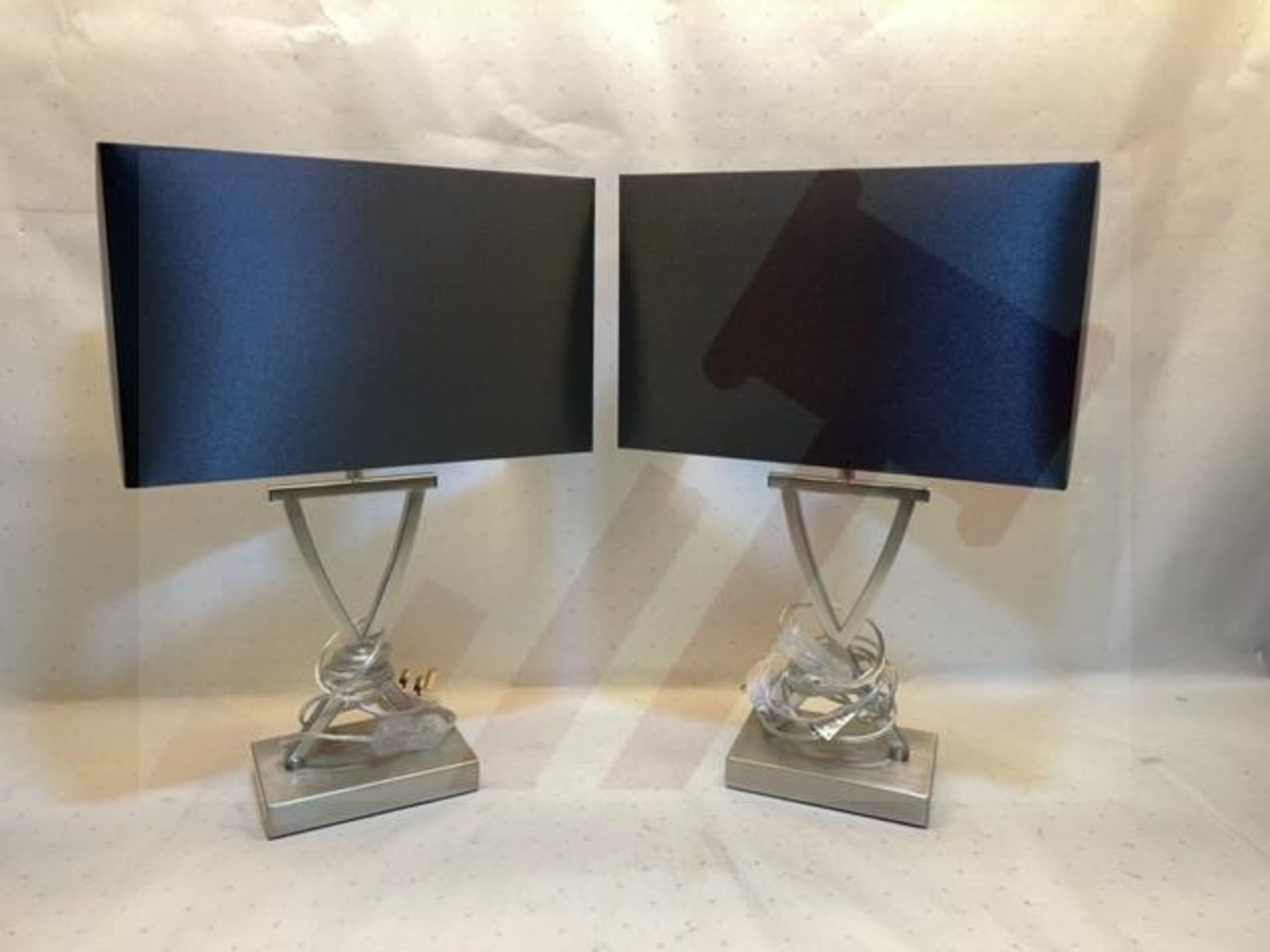 2 x Table Lamps w/Shades | M40 2BS