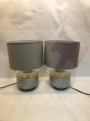 2 x Table Lamps w/Shades | 2502015