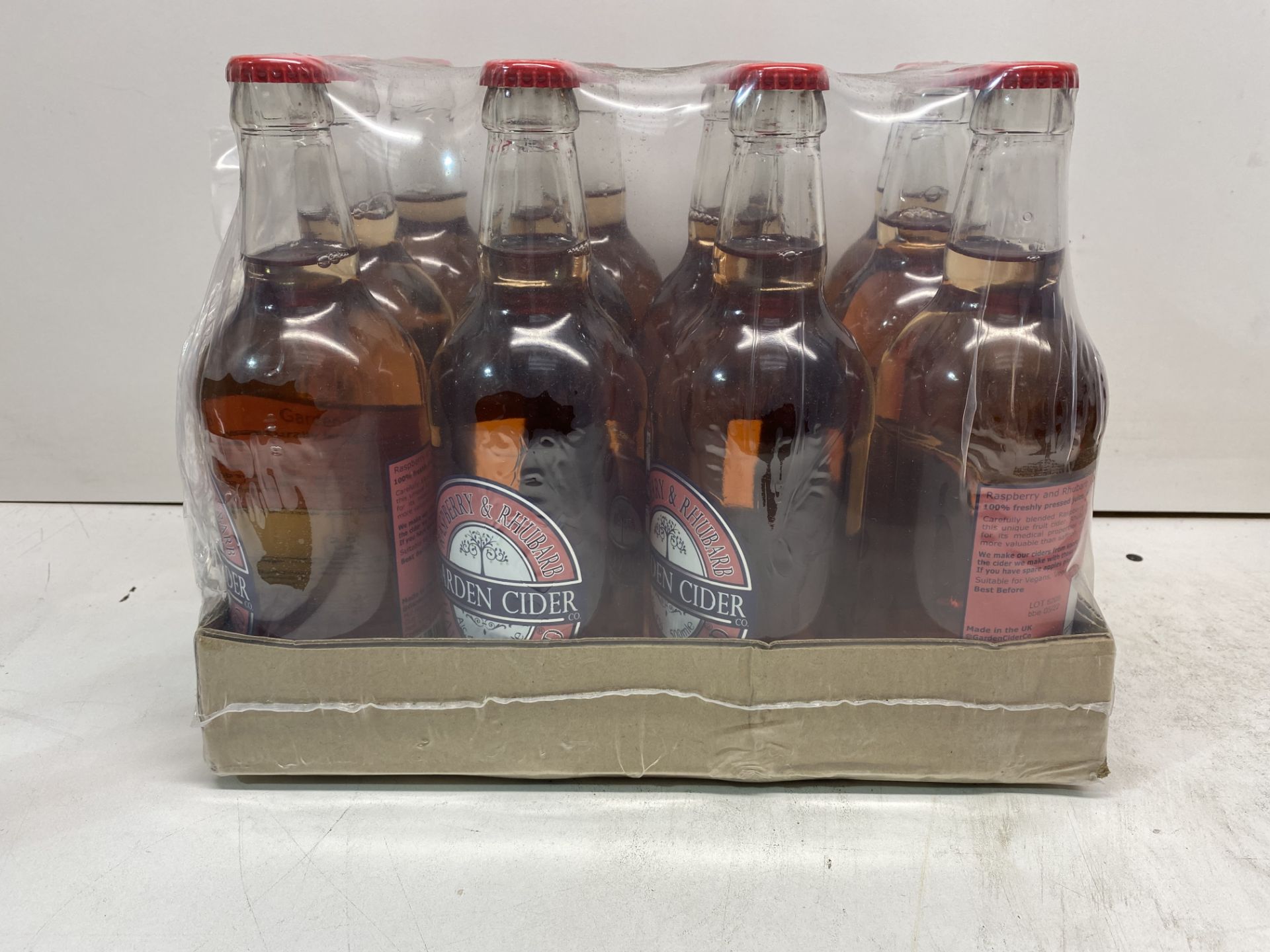 36 x Bottles Of The Garden Cider Company Raspberry & Rhubarb Cider - Image 2 of 3