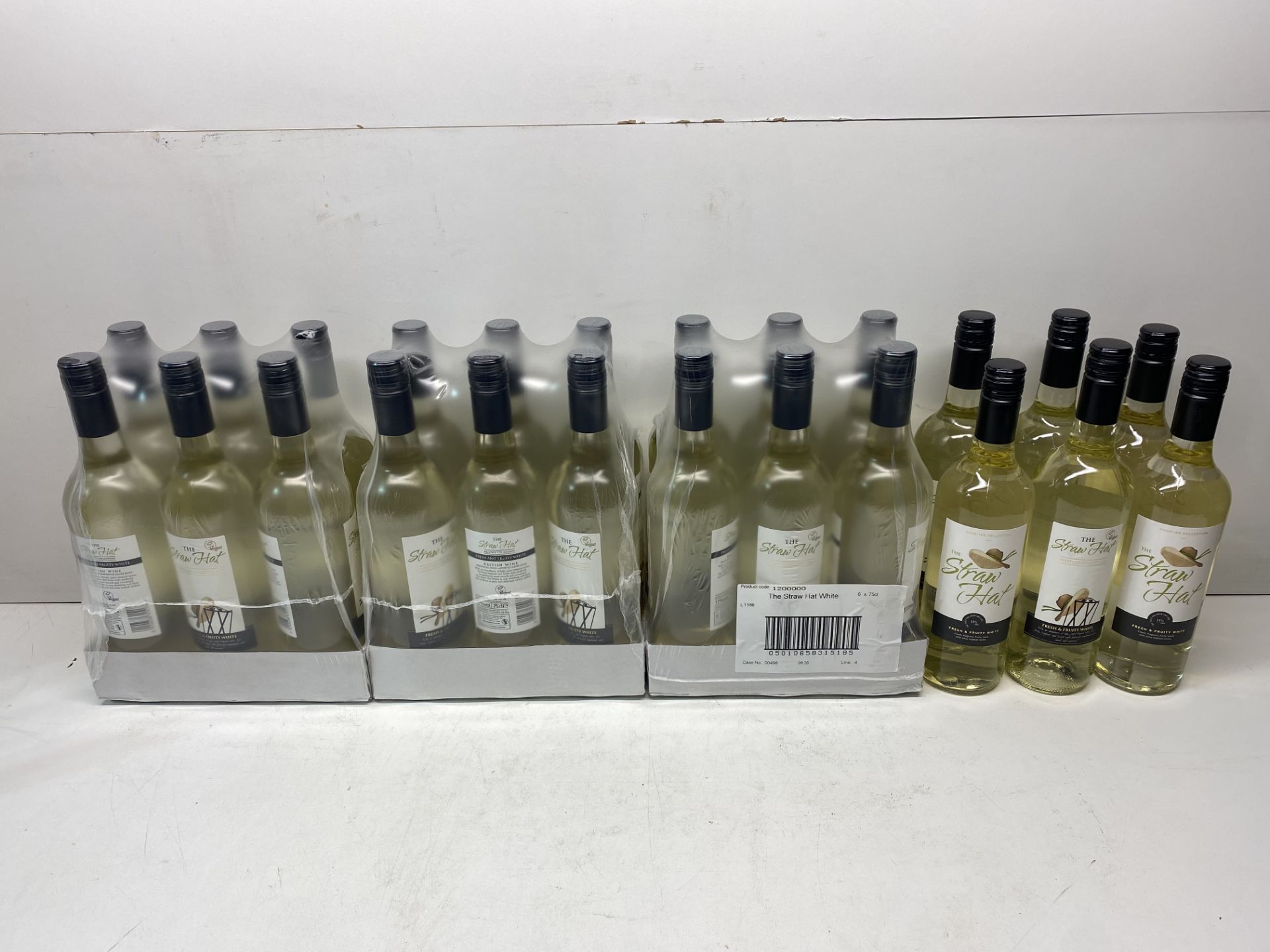 24 x Bottles Of The Straw Hat White Wine