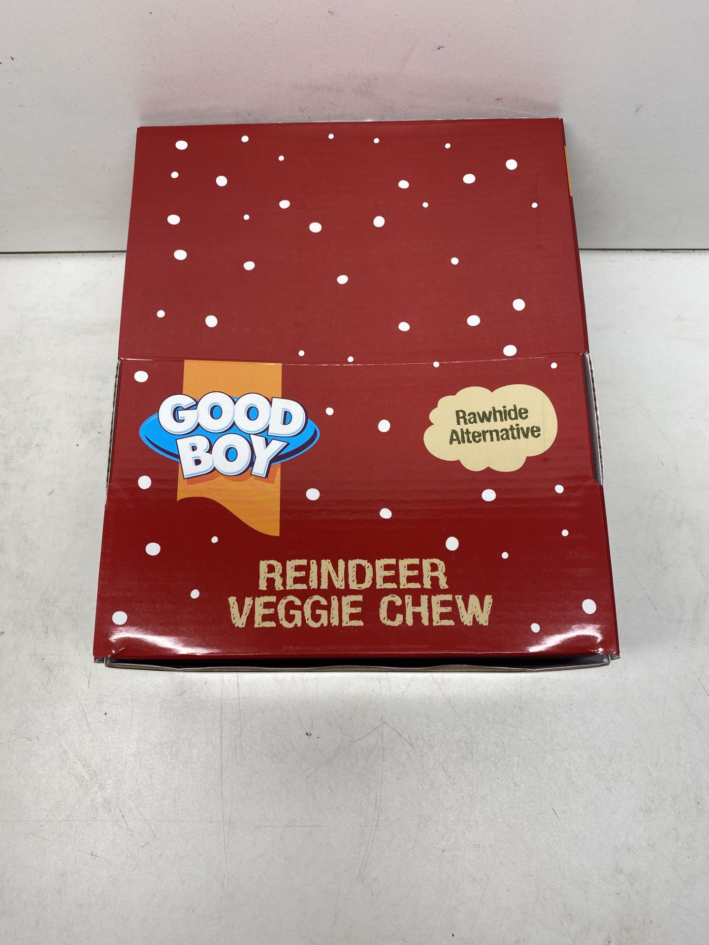 28 x Boxes Of Good Boy Christmas Reindeer Veggie Chews, 60g ( 20 Per Box ) - Image 2 of 2