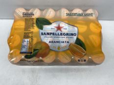 5 x Cases Of San Pellegrino Aranciata Sparkling Orange Beverages, 330ml ( Cases Of 24 )