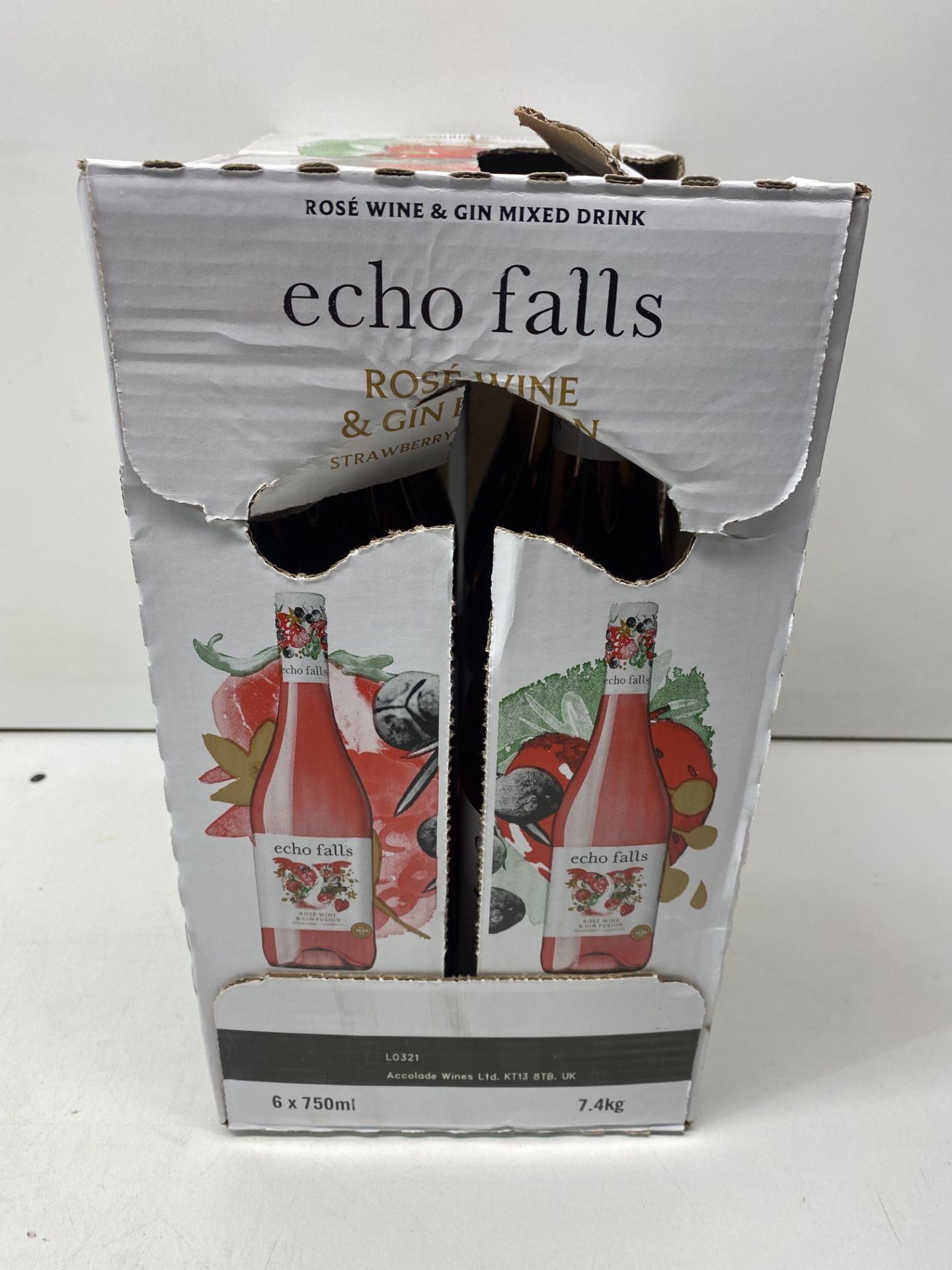 12 x Various Bottles Of Echo Falls Wine - See Description - Image 5 of 5