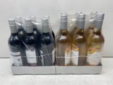 Mixed Lot Of Silver Bay Point Red Wine & Silver Bay Point Mango & Peach Wine