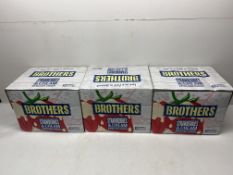 36 x Bottles Of Brothers Strawberry's & Cream English Cider