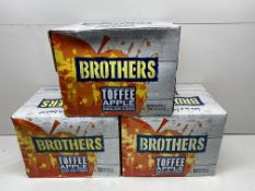 36 x Bottles Of Brothers Toffee Apple English Cider