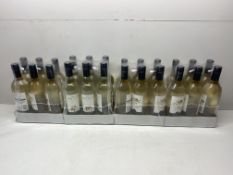 24 x Bottles Of The Straw Hat White Wine