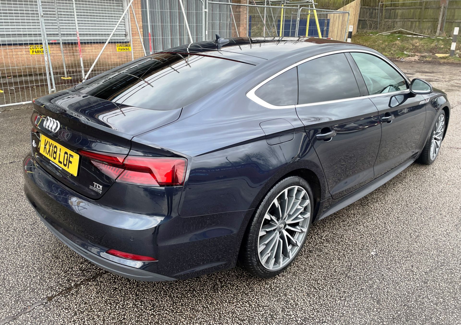 Blue Audi A5 Diesel Sportback 2.0 TDI Quattro S Line 5dr | Reg: KX18 LOF | 49,961 Miles - Image 4 of 28