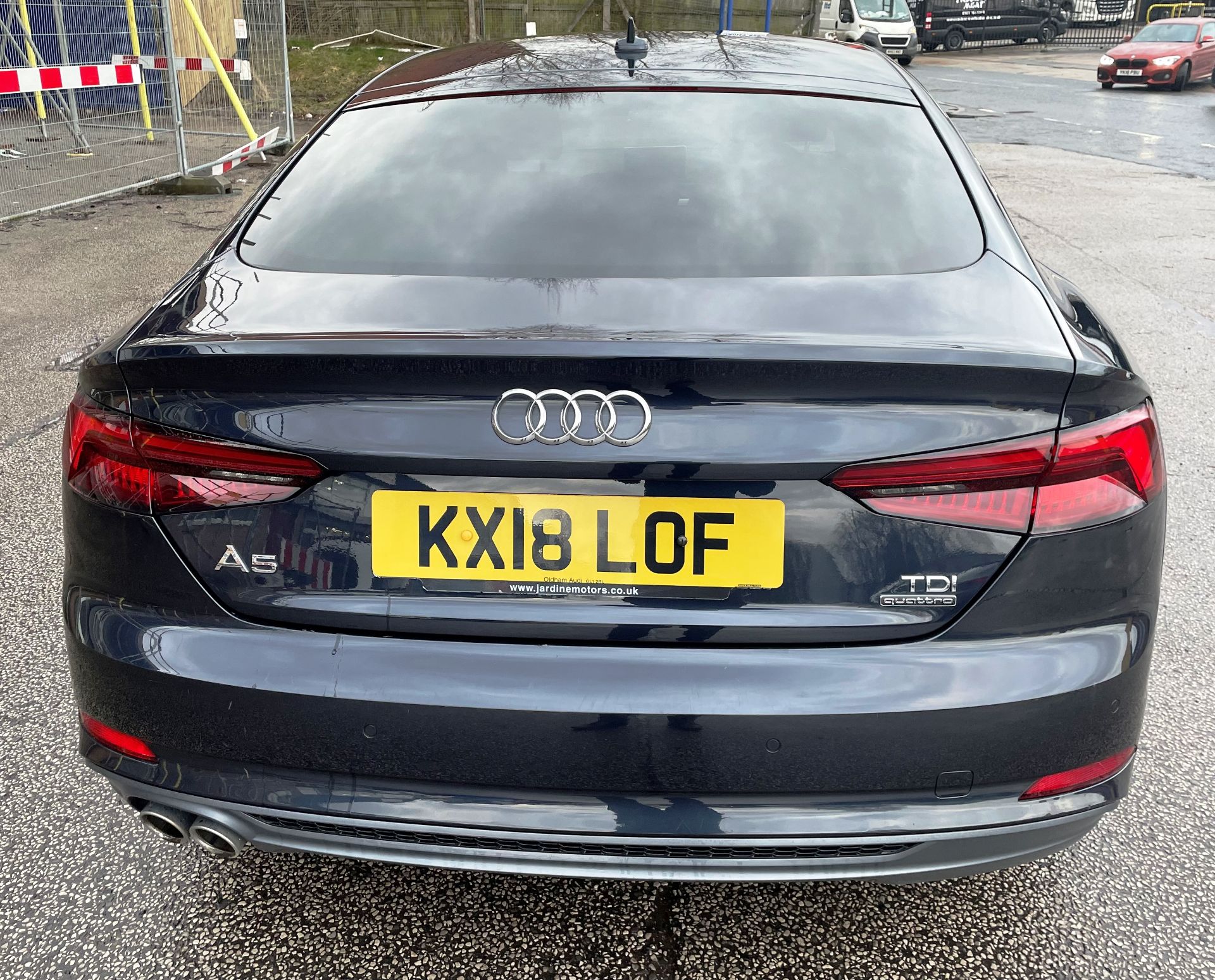 Blue Audi A5 Diesel Sportback 2.0 TDI Quattro S Line 5dr | Reg: KX18 LOF | 49,961 Miles - Image 5 of 28