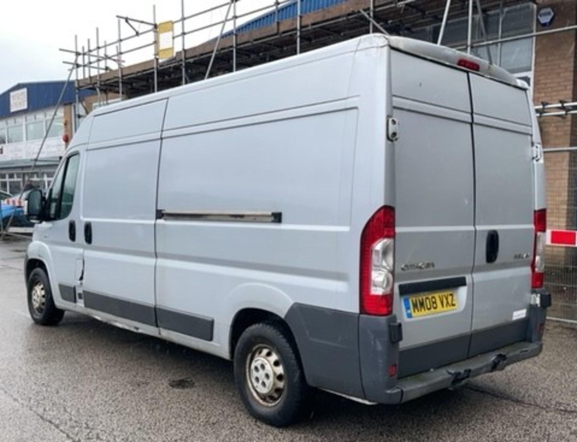 Silver Citroen Relay Panel Van | Reg: MM08 VXZ | Mileage: Unknown | **Non Runner Spares and Repairs - Image 4 of 15