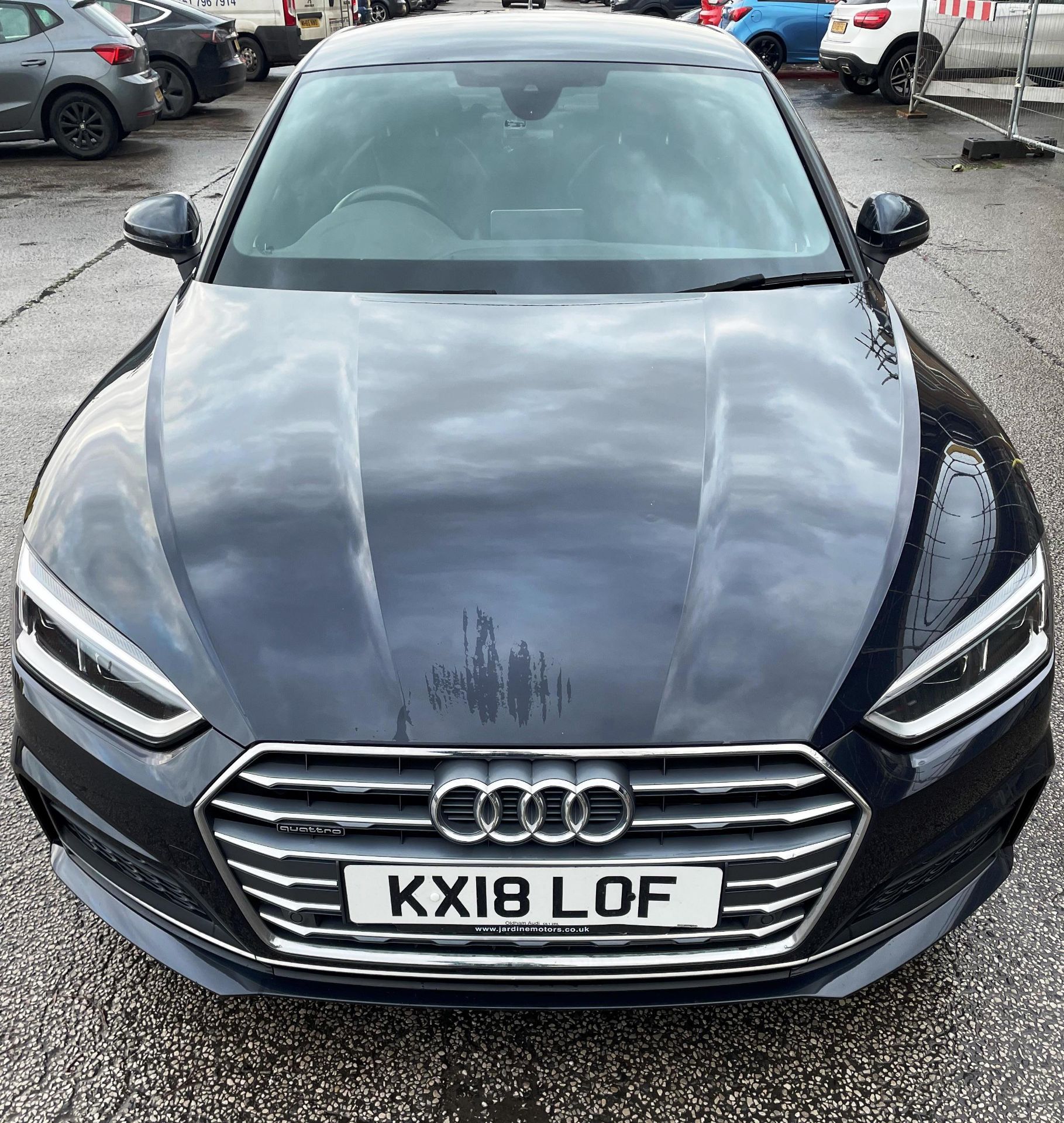 Blue Audi A5 Diesel Sportback 2.0 TDI Quattro S Line 5dr | Reg: KX18 LOF | 49,961 Miles - Image 9 of 28