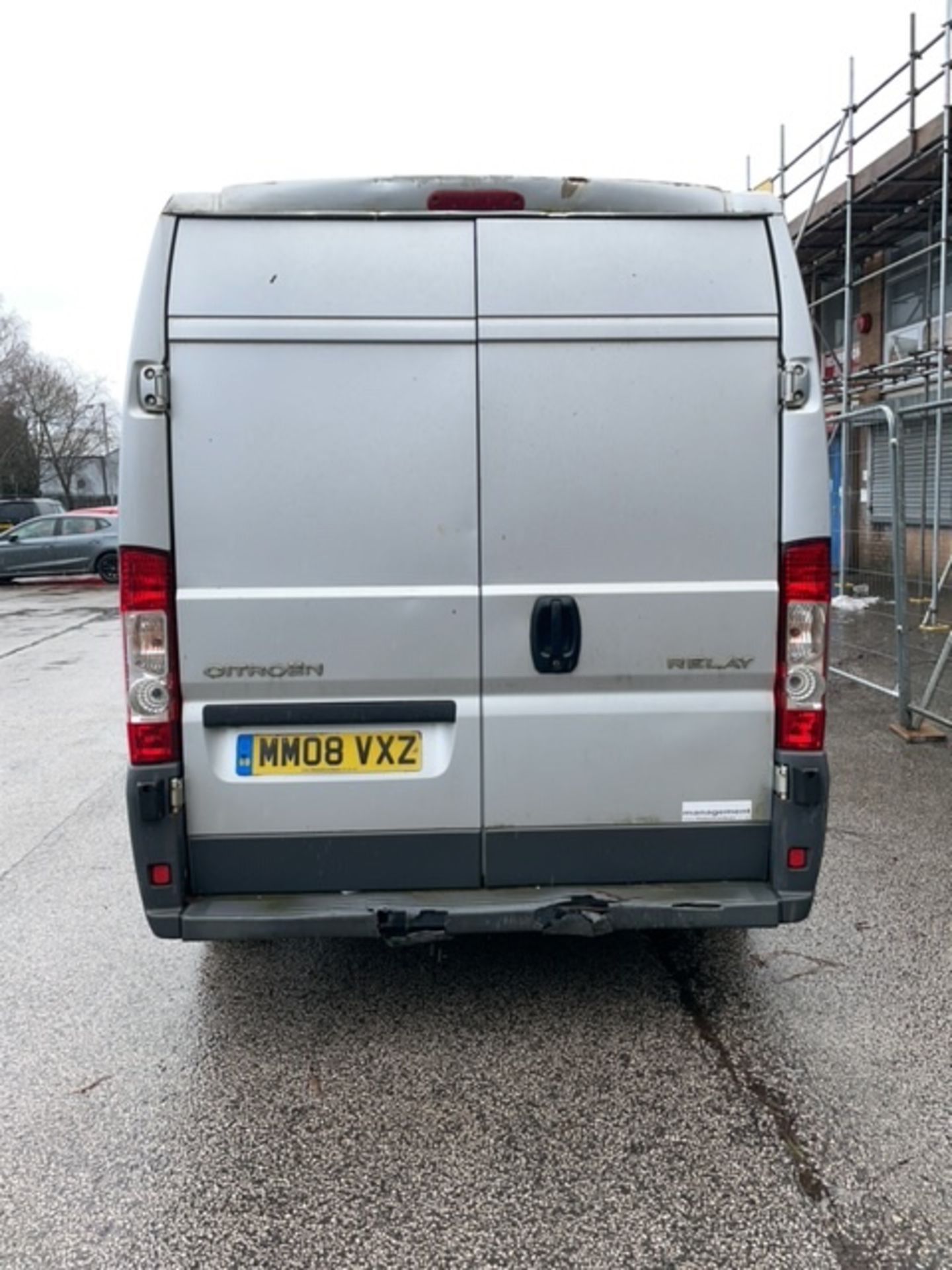 Silver Citroen Relay Panel Van | Reg: MM08 VXZ | Mileage: Unknown | **Non Runner Spares and Repairs - Image 5 of 15