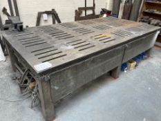 Slotted Metal Welding Table | 2770mm x 1400mm
