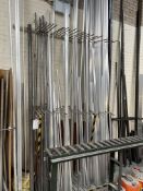 Quantity of Steel & Aluminium Tubing & Frames - As Pictured