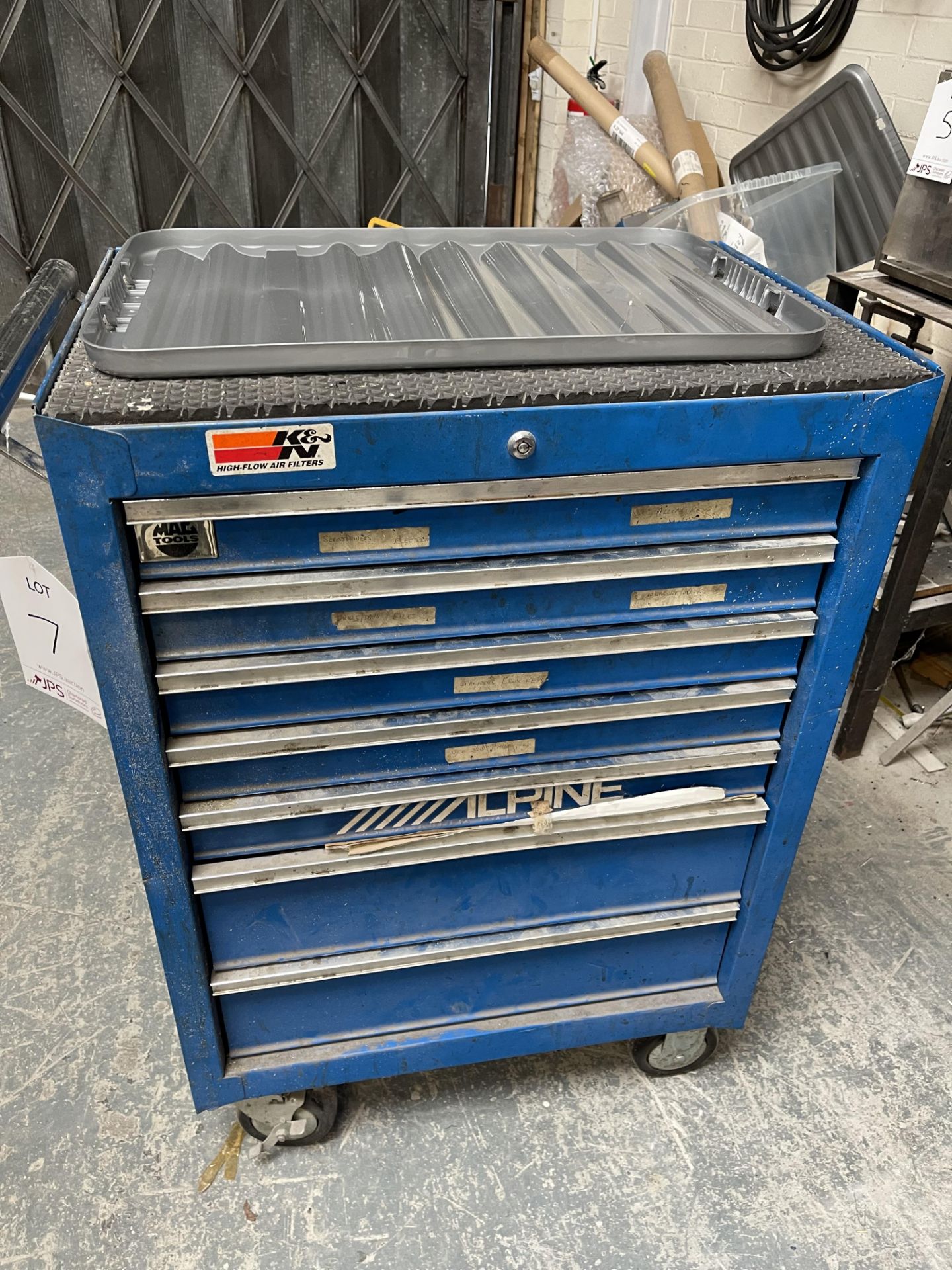 Mag Tools 7 Drawer Mobile Tool Cabinet