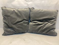 2 X Grey Cushions