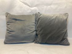 2 X Grey Cushions