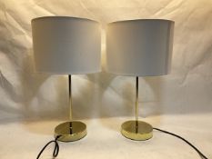 2 X Table Lamps