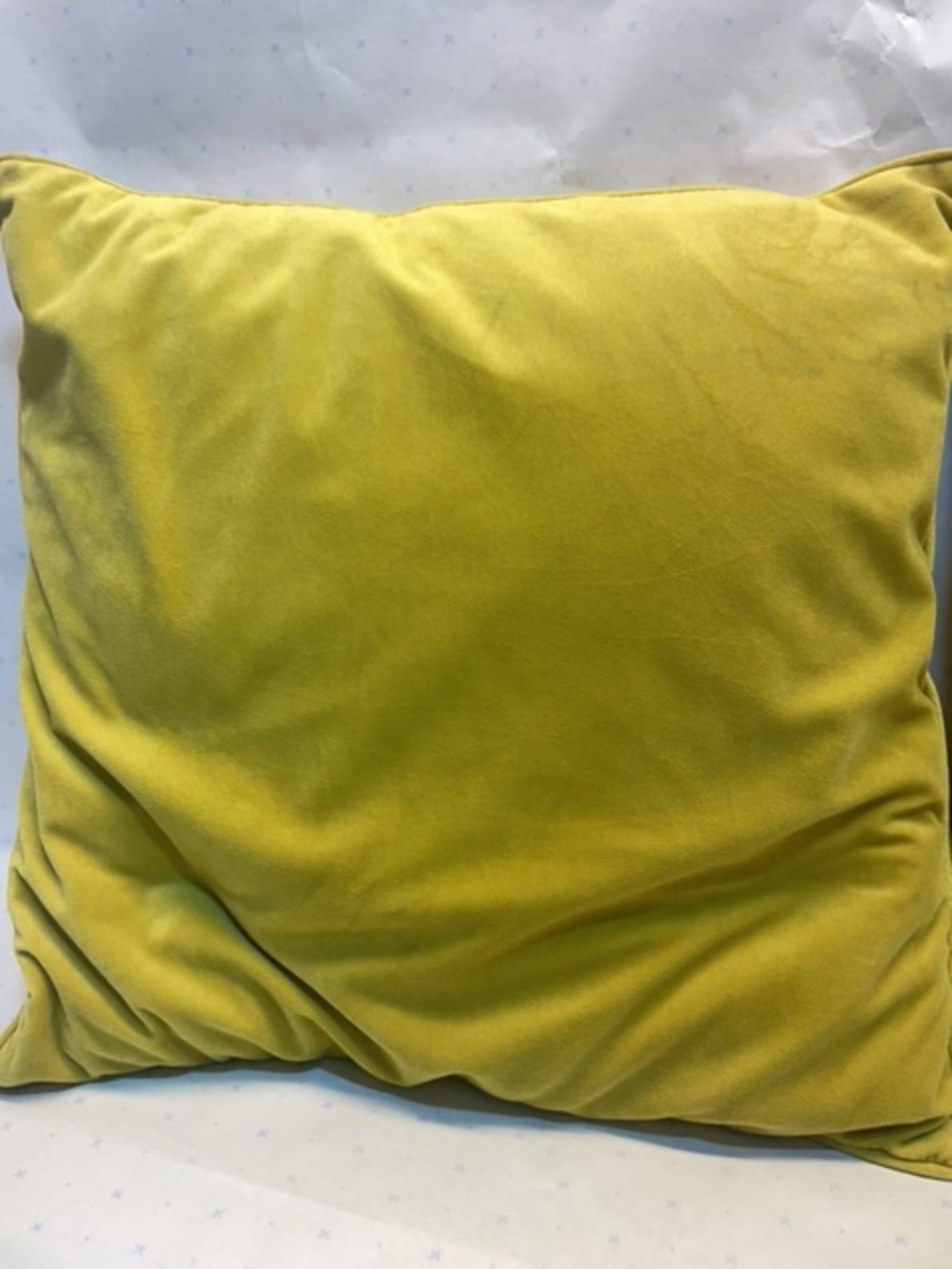 2 X Yellow Cushions - Image 2 of 3