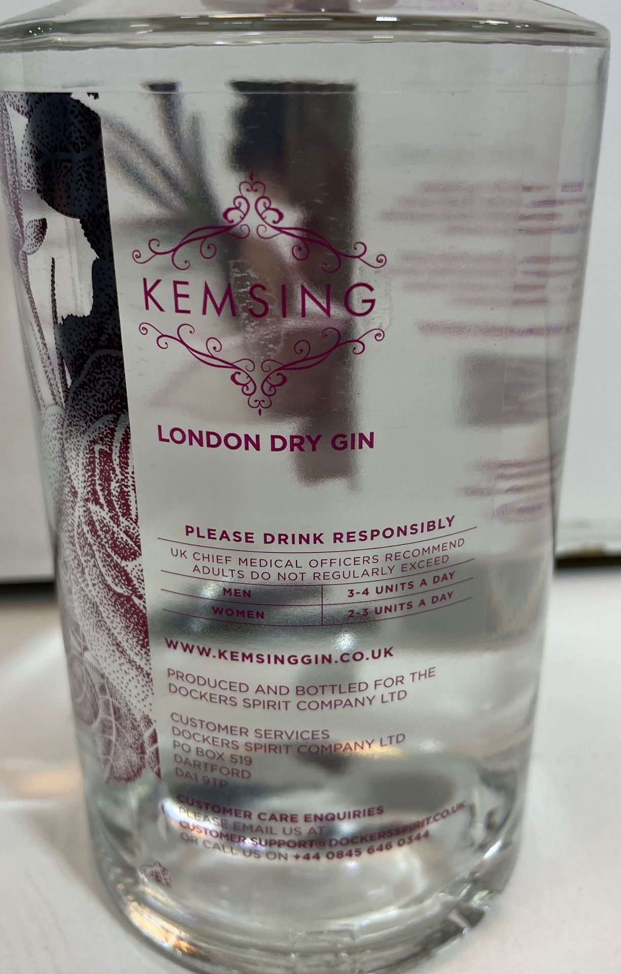 6X70cl Bottles Kemsing Premium English Gin - Image 4 of 8