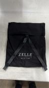 Quantity Of Black Fabric Branded Zelle Fabric Bags/Suit Bags *As Pictured*