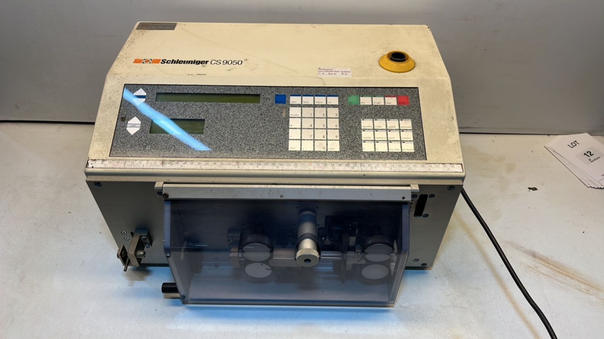 Schleuniger CS9050 Wire Cut & Strip Machine