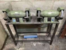 2 x Roebuck Double Ended Bench Grinders