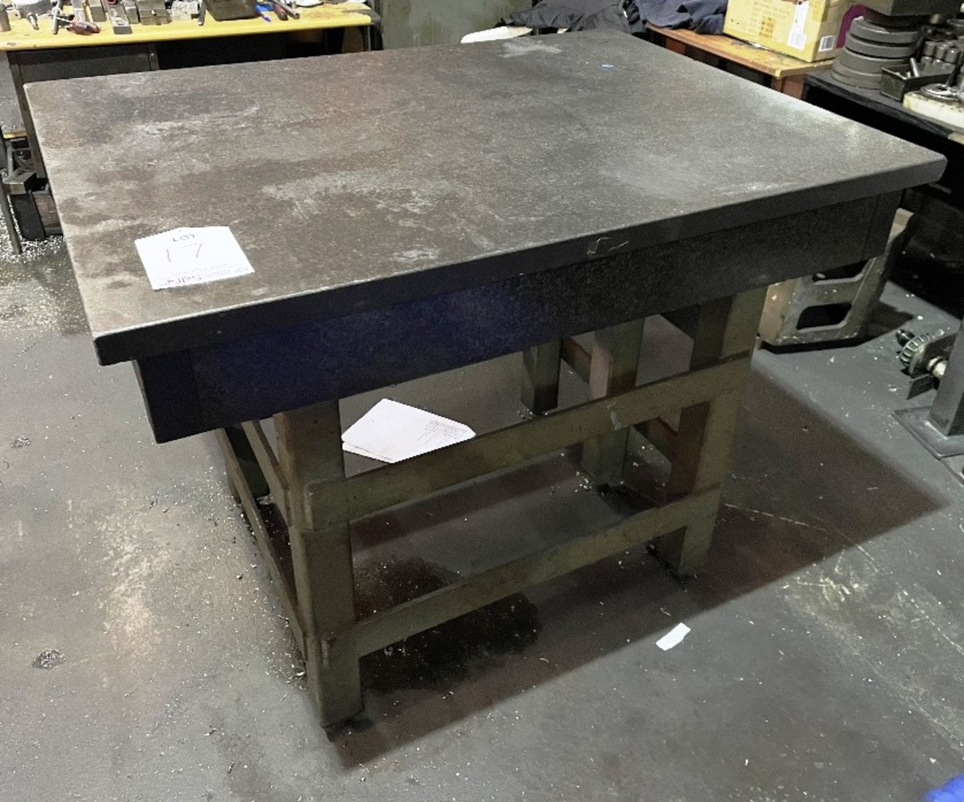 Industrial Granite Surface Table | Size: 1220mm x 910mm