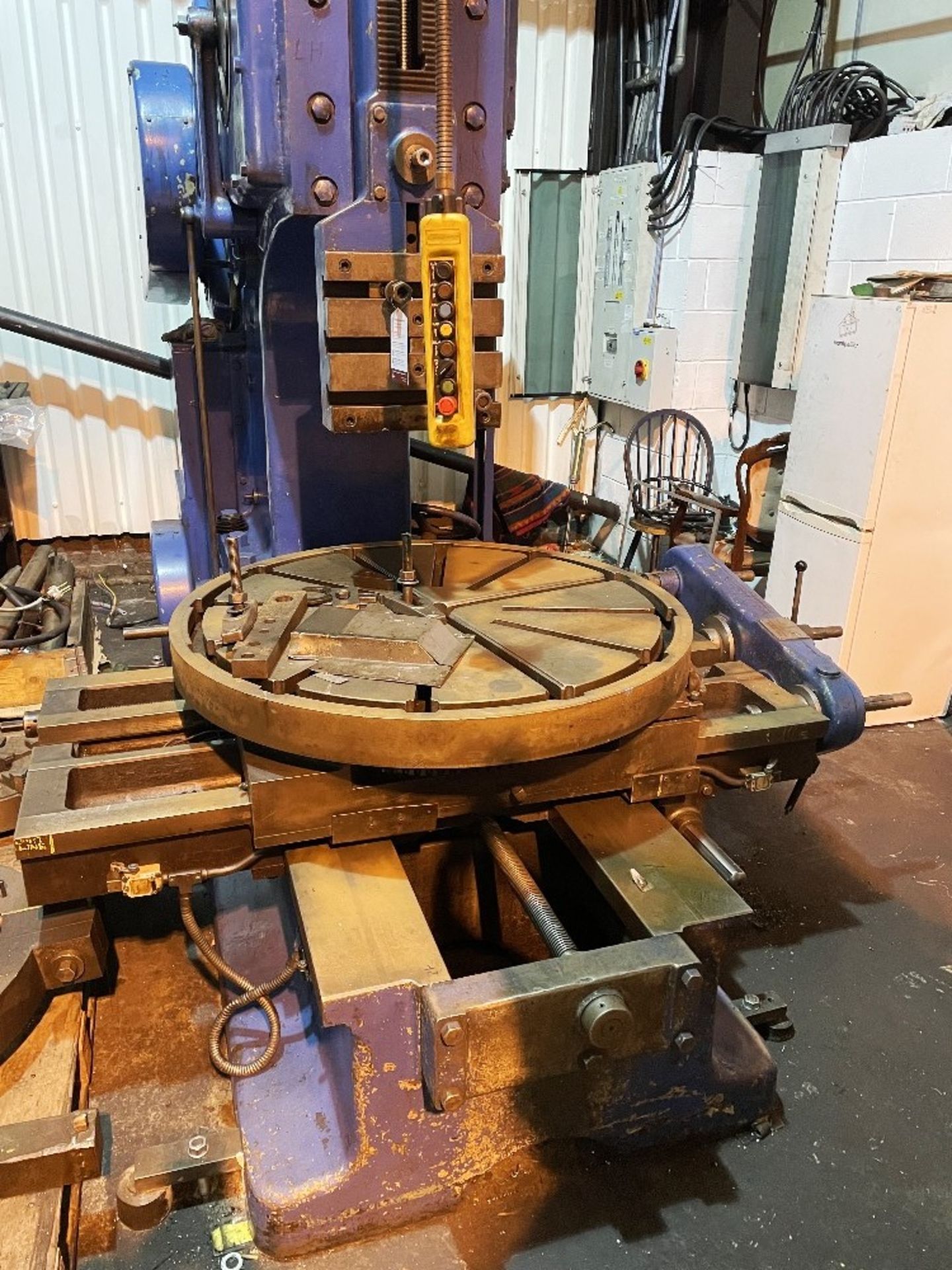 Butler 21" Production Slotter with 45" Rotary Table - Image 3 of 7