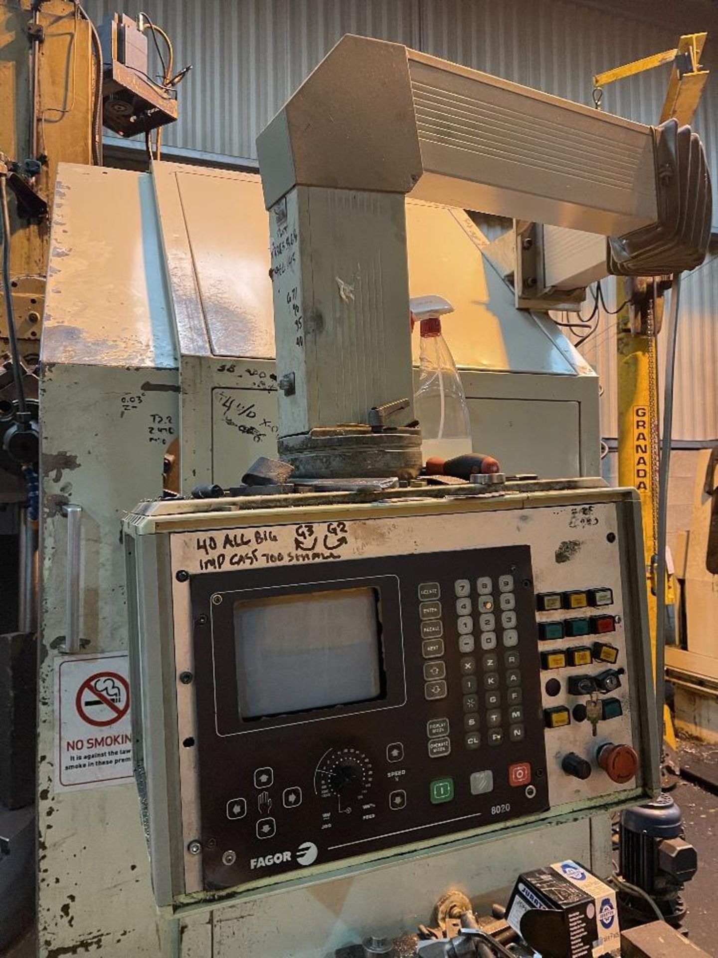 Pollard W&B Retrofit Vertical Borer w/ Tooling - As Pictured - Image 5 of 11