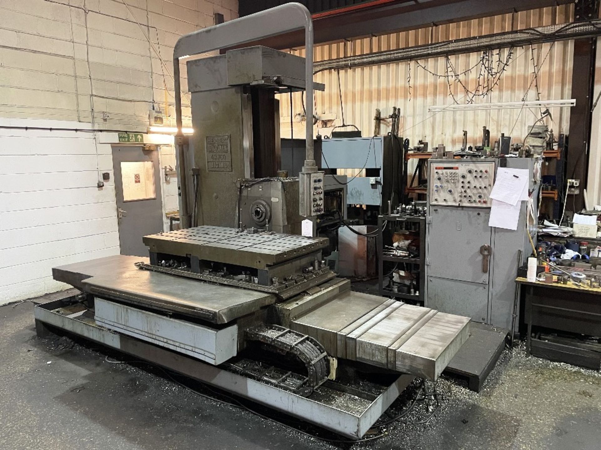 Herbert Devlieg 43J-60 Jig Mill w/ Tooling - As Pictured