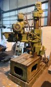 Asquith 4'6" Radial Arm Drill w/ Box Table