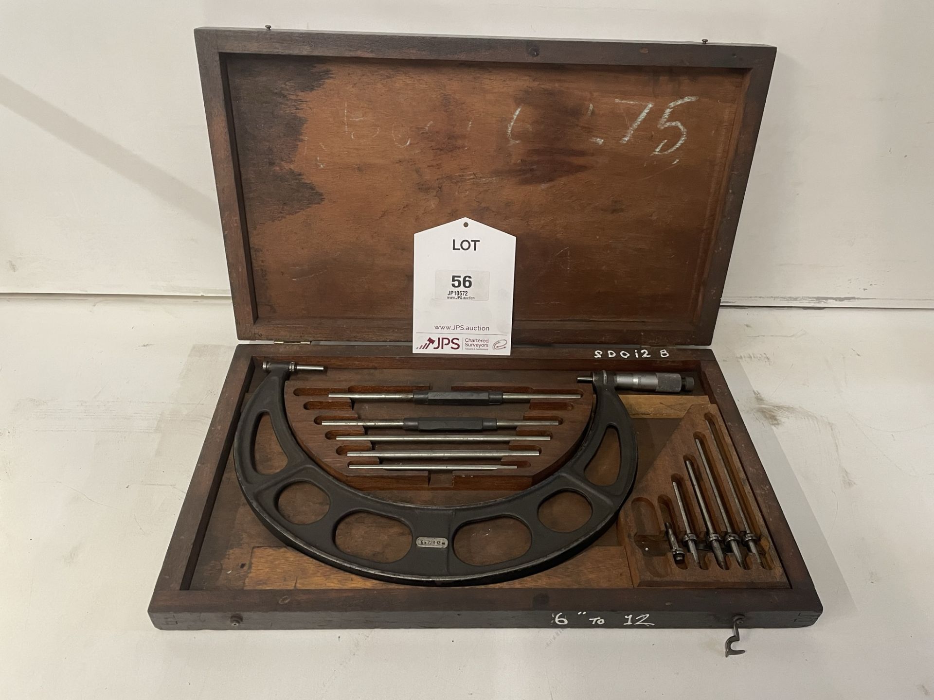 6" - 12" Micrometer Set - Incomplete