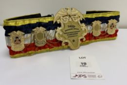 The Ring Magazine Award Muhammad Ali World Heavyweight Championship Replica Belt