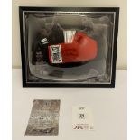 Joe Calzaghe Signed Everlast Boxing Glove in Display Dome Frame w/ COA