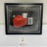 Roy Jones Jr & James Toney Dual Signed Everlast Boxing Glove in Display Dome Frame w/ COA