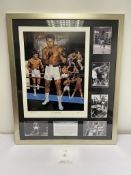 Limited Edition Muhammad Ali Signed 'The Greatest' Angelo Marino Print in Display Frame | 37/50