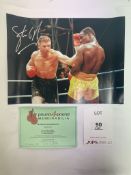 Steve Collins Signed Picture w/ COA | 12x16"