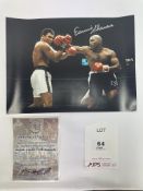 Earnie Shavers Signed Picture w/ COA | 12x16"