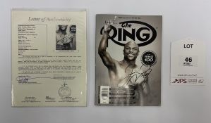 Floyd Mayweather Jr Signed The Ring Magazine w/ COA