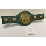 Roberto Duran Signed WBC World Championship Replica Belt - Please see last image for verification