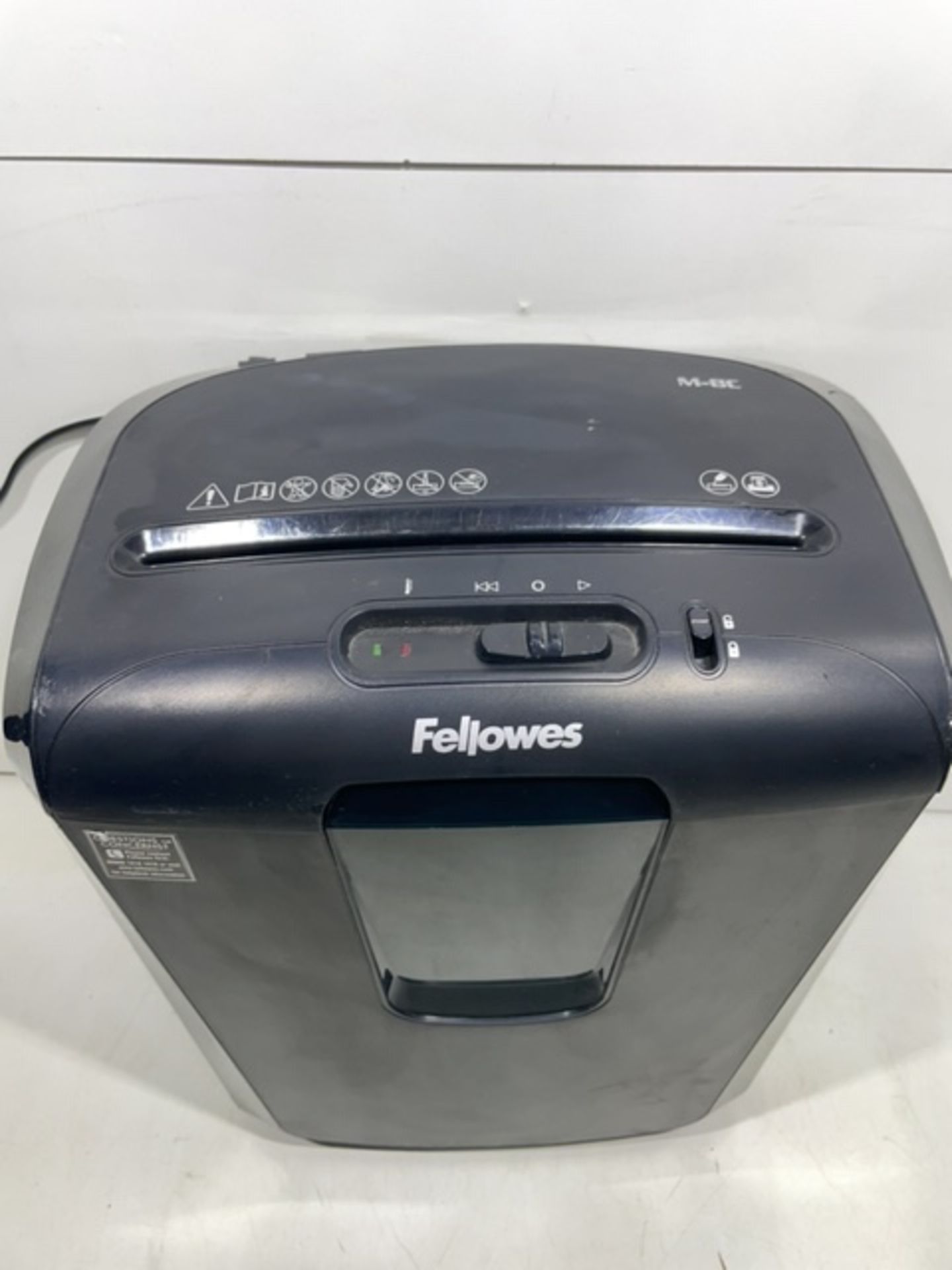 Fellowes Powershred M-8C Cross Cut Shredder - Image 2 of 4