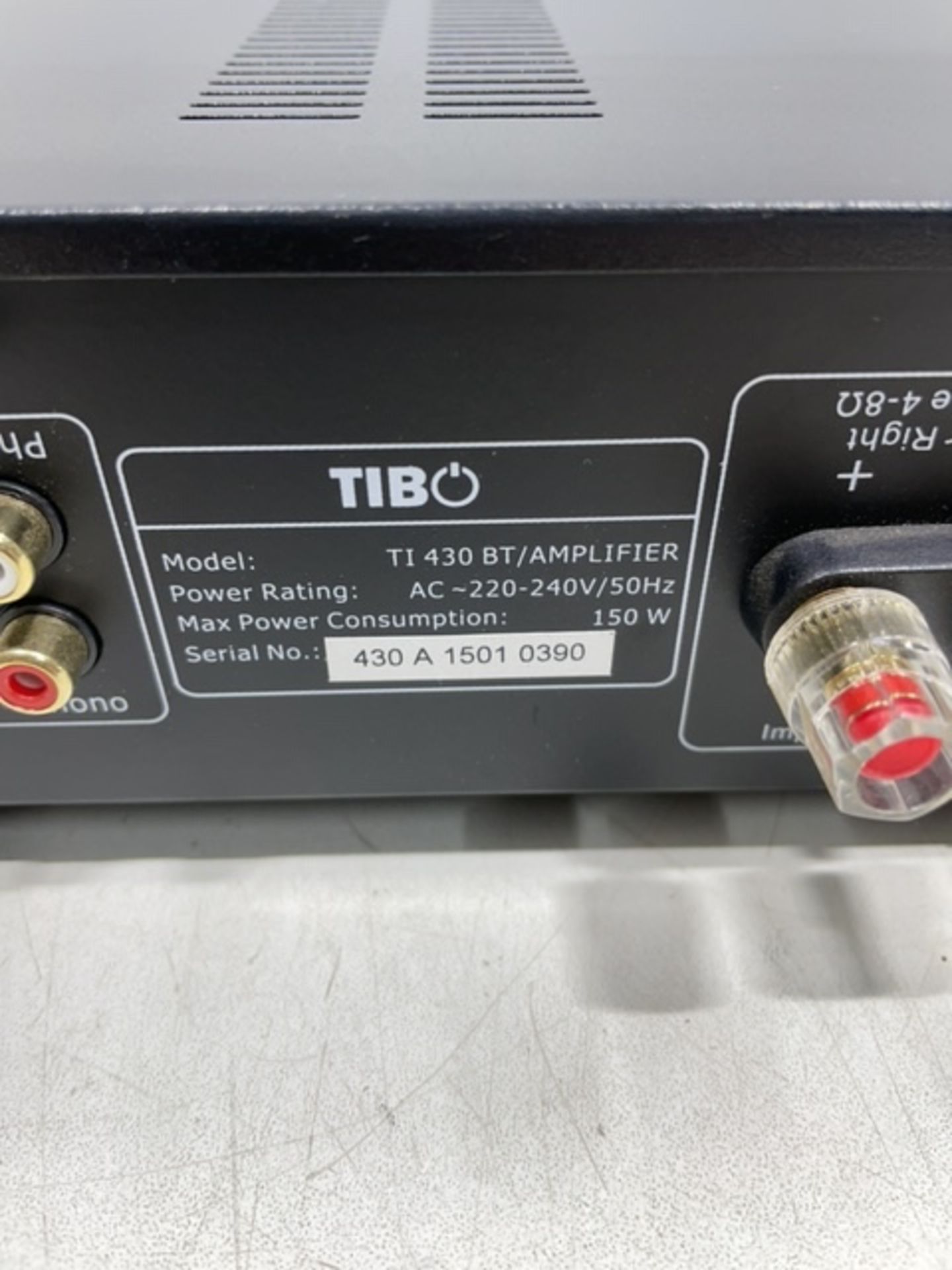 Tibo TI 430 BT/Amplifier - Image 5 of 5