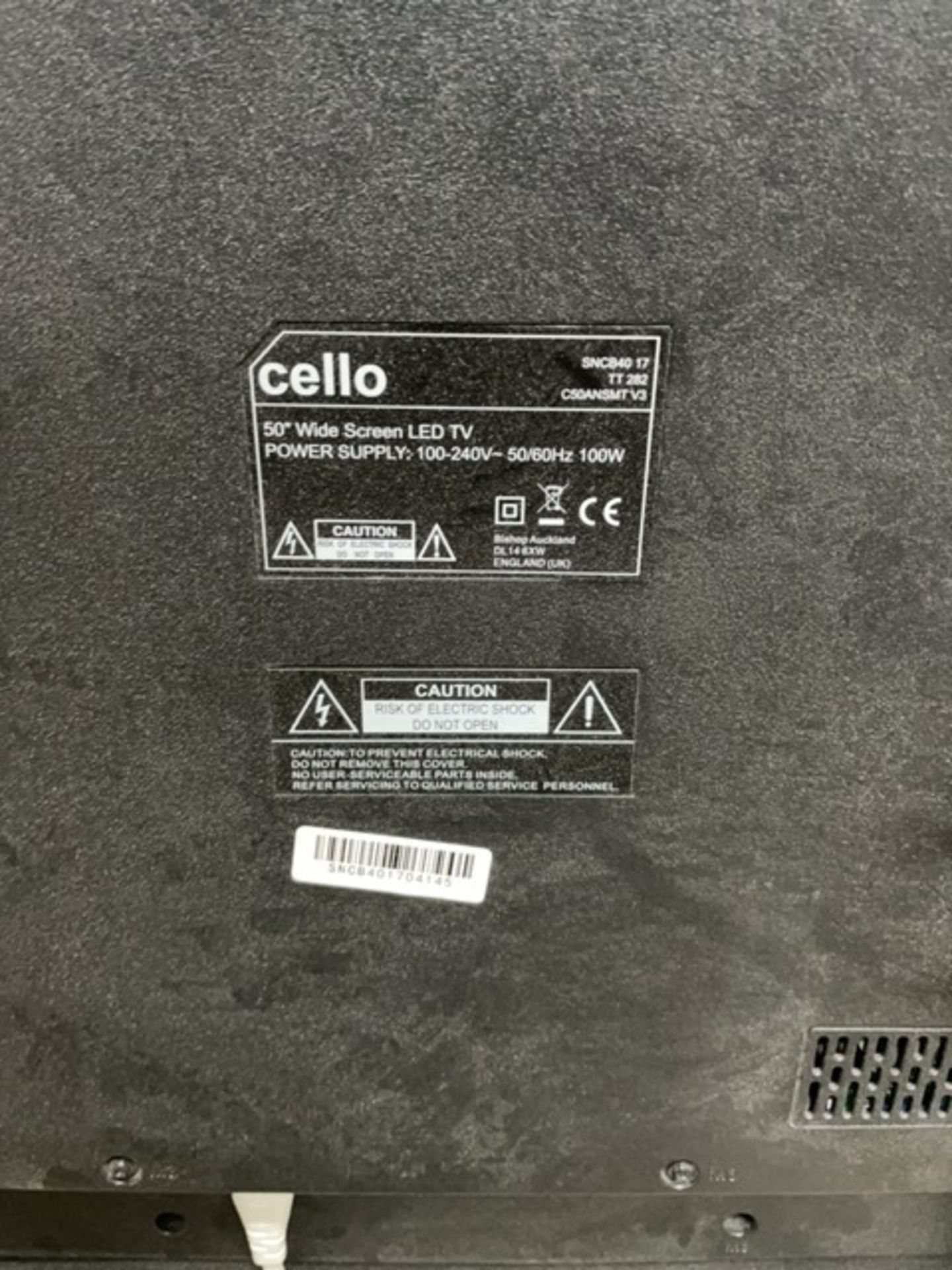 Cello 50" TV | C50ANSMT V4 - Image 4 of 5