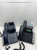 4 X Telephones | 2 X Snom D335 | 1 X Grandstream GXP1630 | 1 X Grandstream GXP 1610