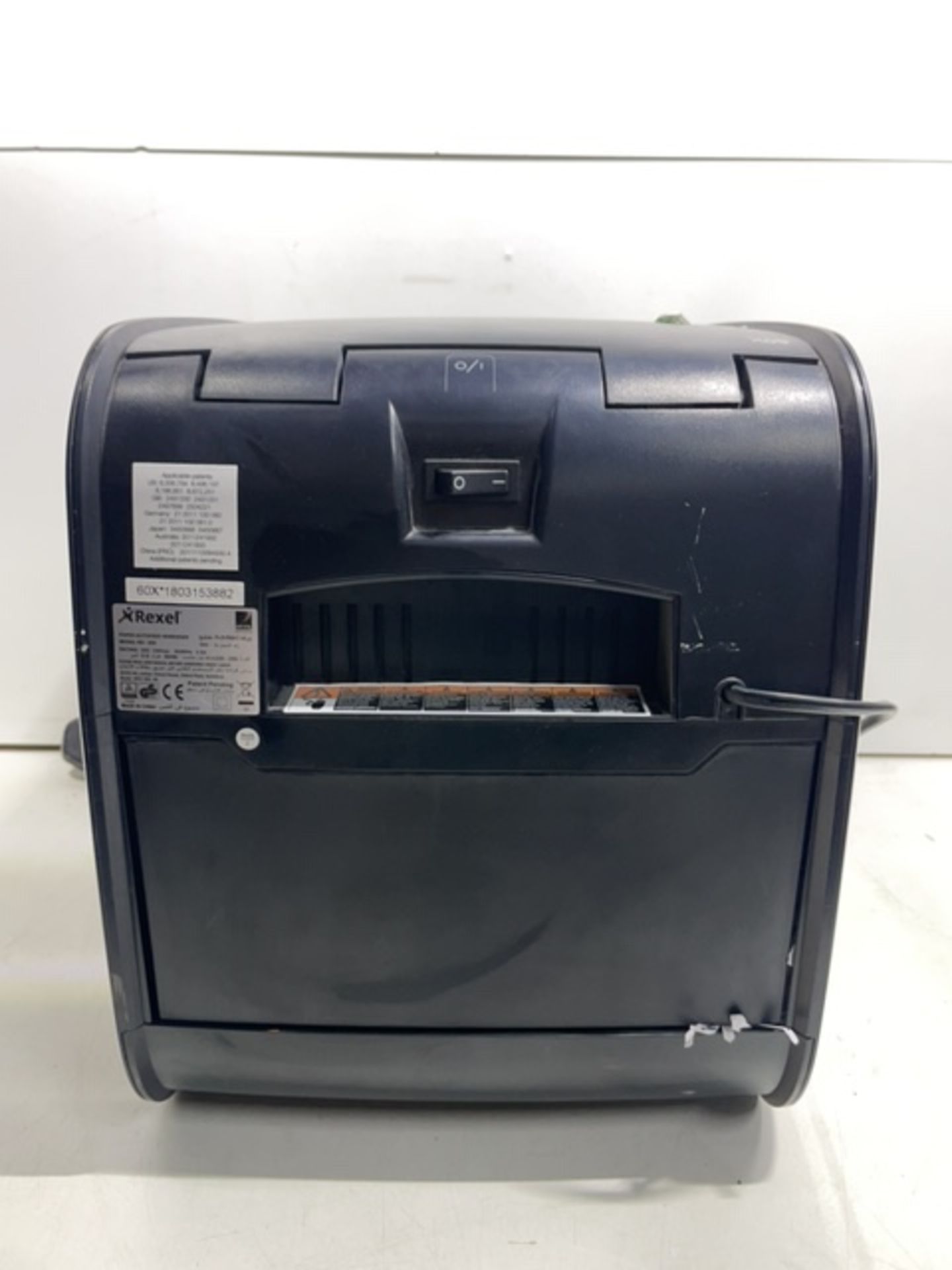 Rexel Auto+ 60X Cross Cut Shredder Black - Image 5 of 6